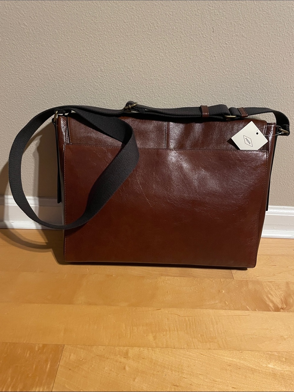 Fossil | Men's Leather Messenger Bag